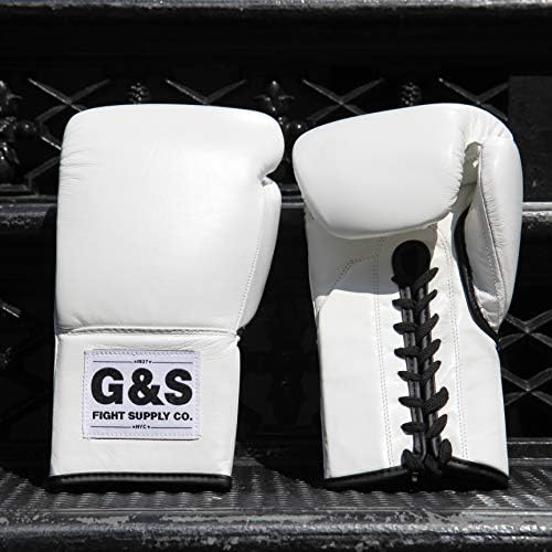 G&S Fight Supply Co. Високо ефективни спортни ръкавици, Ръкавици от дантела-12 унции.