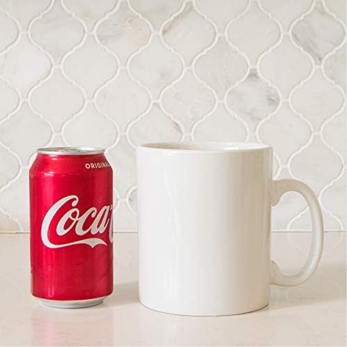 Serami 28oz Супер Големи Бели Чаши за Кафе. Големи дръжки и керамични дизайн, комплект от 2