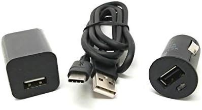 Slim Travel Car & Wall Charging Kit Работи за Samsung SM-A725F Включва USB кабел Type-C! (1.2A5.5W)