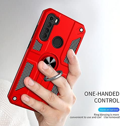 SHUNDA е Предназначен за Xiaomi Redmi Note 8 Калъф, Защита от падане на Военен Клас, Защитен Калъф За вашия Телефон, Кола Планина Пръстен, Поставка устойчив на удари Бронята на ?
