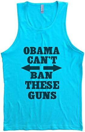 Мъжки Тренировочная майк Обама Cant Ban These Guns Next Level Shirt