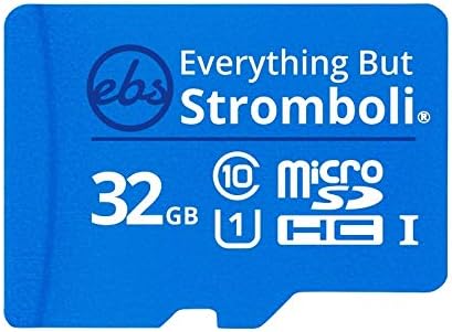 Всички, с изключение на Стромболи 32GB microSD Memory Card w/Adapter (Bulk 5 Pack) Class 10, U1, UHS-1, Micro SDHC Card Compatible for Raspberry Pi, Dash Cam, Galaxy Tablet/Phones, Digital Cameras, Trail Cam
