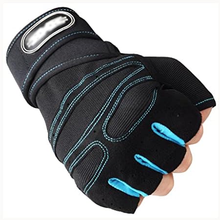 YMXDHZ Gym Gloves Фитнес Weight Lifting Gloves Body Building Training Sports Exercise Cycling Sport Workout Gloves for Men Women (Color : A, Size : X-Large)