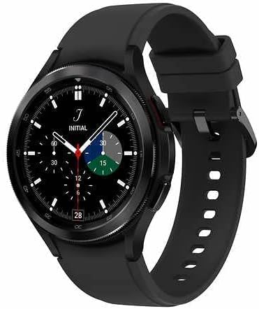 Samsung Galaxy Watch 4 Classic Smartwatch 46 мм с допълнителна каишка в пакет, черен - SM-R890NZKCXAA (обновена)