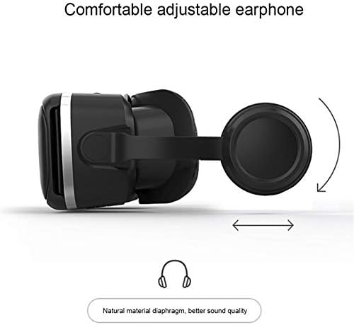 Меки и удобни 3D VR Очила VR Слушалки, Слушалки и виртуална реалност, Bluetooth Контролер за iPhone 11/Pro/X / Xs/Max/XR/8
