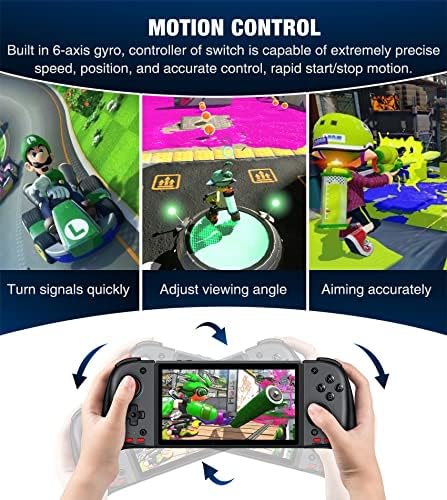 Switch Joycon for Nintendo Switch-Controller, Програмируеми Joycon Controller for Nintendo Switch/OLED with Turbo, Motion,
