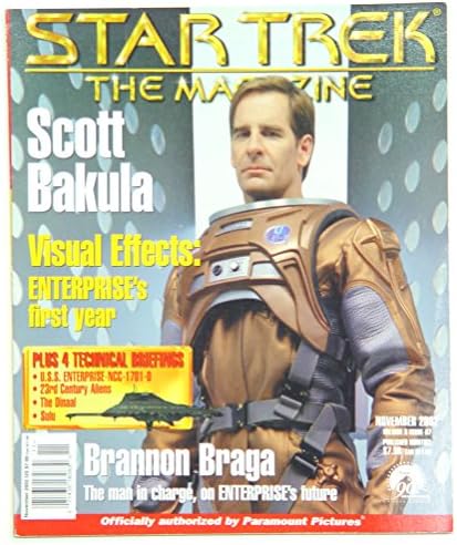 Star Trek the Magazine Scott Bakula on cover Nov 2002 Vol 3 Issue 7