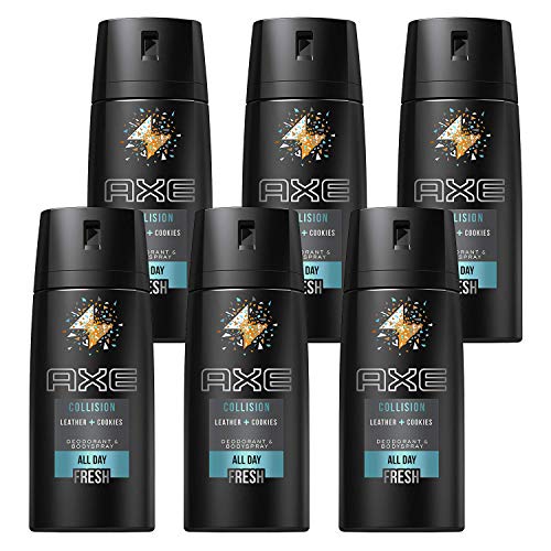 Axe Deodorant Body Spray Collision Мъжки Fragrance 150ml/5.07 oz (6 Pack)