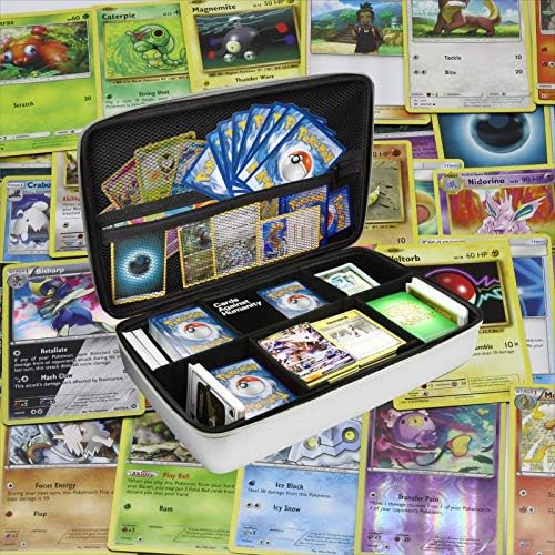 Surdarx Large 2300+ Playing Cards Case Portable Organizer Travel Game Cards Case for C. A. H, UNO, Main Card Game, Pokemon,