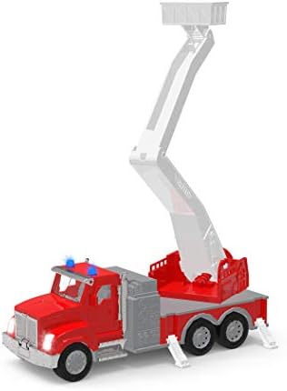 Сайтът на пожарната Battat – Micro – Играчка камион с осветление и звук – Спасителни автомобили и играчки за деца на възраст