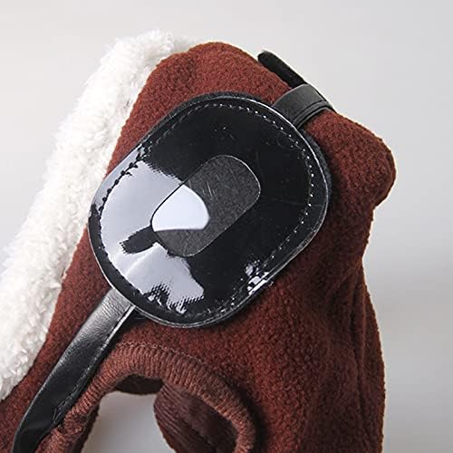 Lucare Пет Hat Scarf Keep Warm Fastener Tape Dogs Cosplay Aviator Cap Muffler Пет Accessories One Size