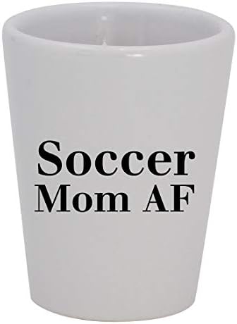 Soccer Mom Af - 1.5 oz Бяла Керамична Чаша