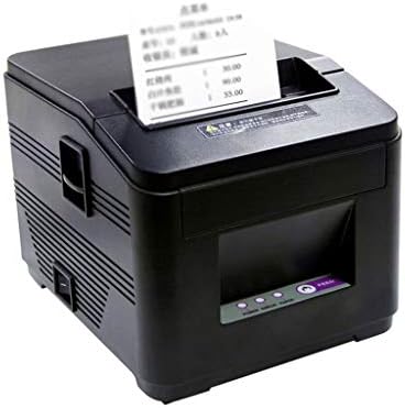 QYYBO Кухня Принтер Проверка 160 мм/сек. Висока Скорост 80 мм за Супермаркет Касата Малка Сметка Машина UBS+Мрежов Порт