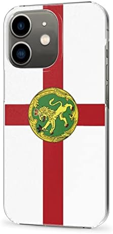 Съвместимост с iPhone 13 Case Design Pattern Alderney Island Flag Phone Case