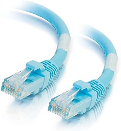 C2G 00711 основа cat6a Кабел - Snagless Защитен мрежов пач кабел Ethernet, черен (6 фута, 1,82 м)